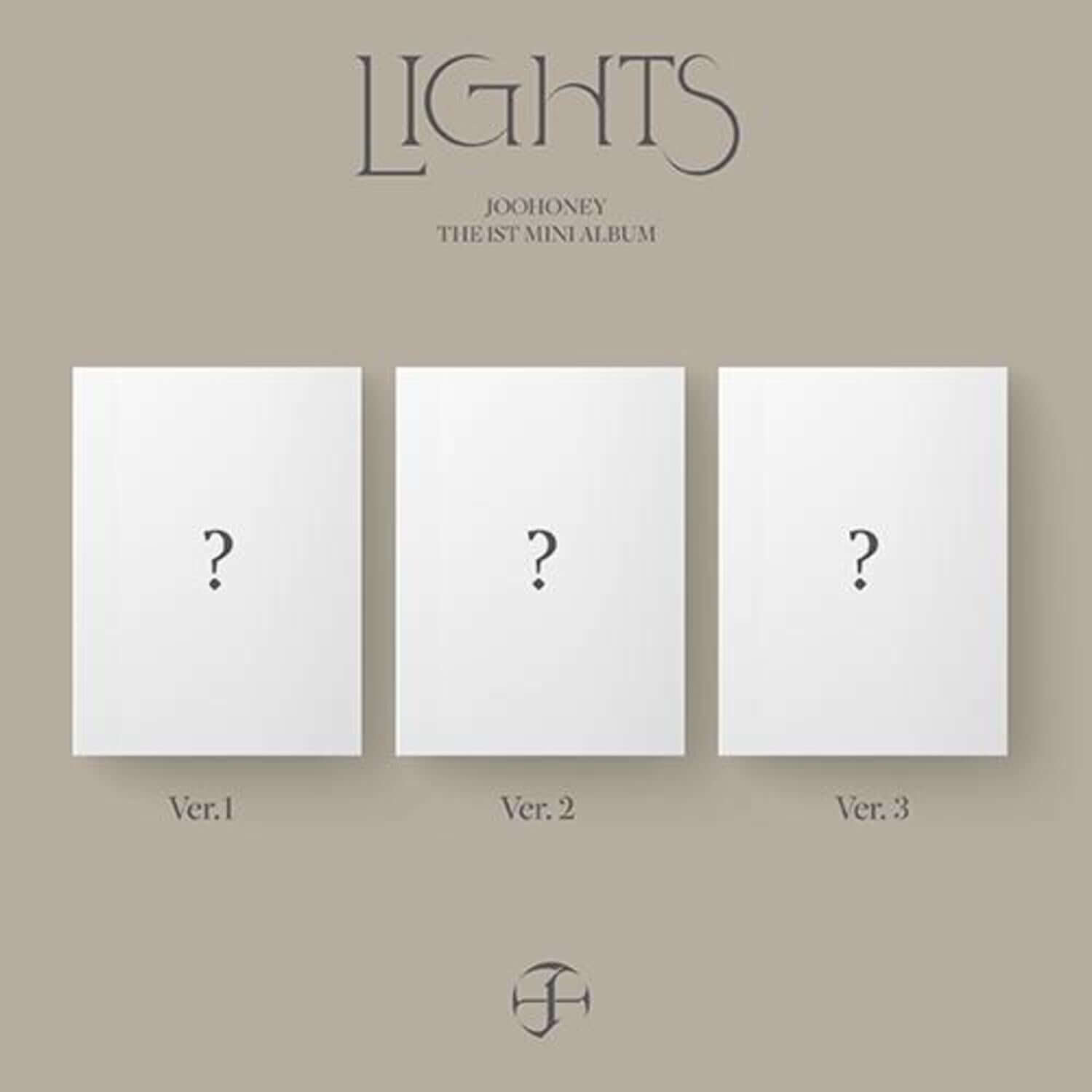 JOOHEON - 1st Album [LIGHTS] (VER.1 / VER.2 / VER.3) [Set of | Kool Seoul - Buy Kpop Albums Online