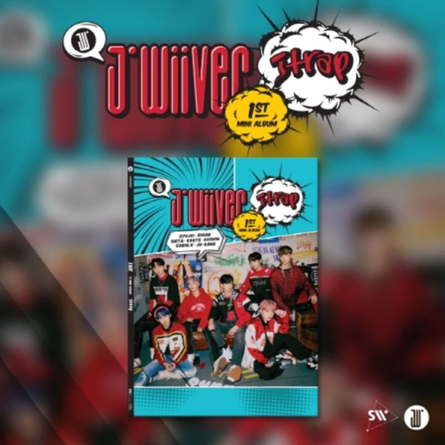 JWIIVER - 1st Album [Jtrap] - Kpop Album | Kool Seoul - Buy Kpop Albums Online