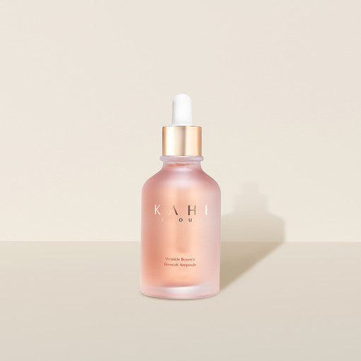 KAHI Wrinkle Bounce Blemish Ampoule 50ml bottle against a neutral background.