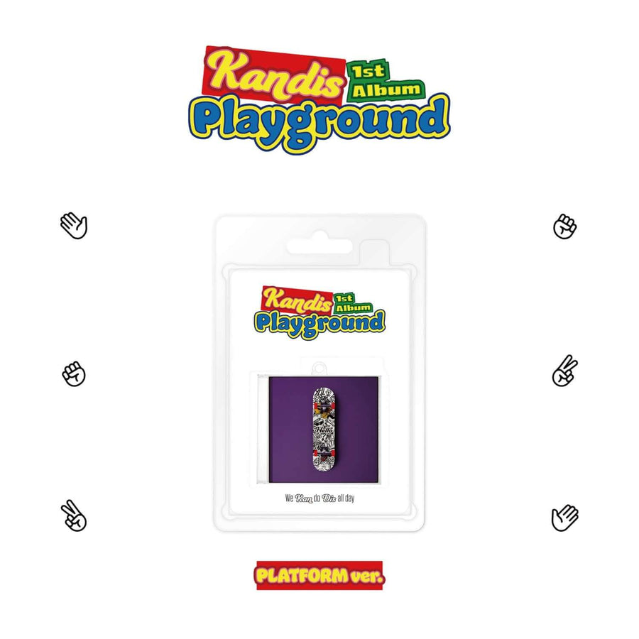 Kandis - 1st Album [Playground] (Platform Ver.) - Kpopアルバム