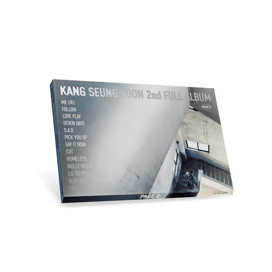 Kang Seung Yoon - 2nd Full Album [Page 2] Outro Ver. - Kpop Album