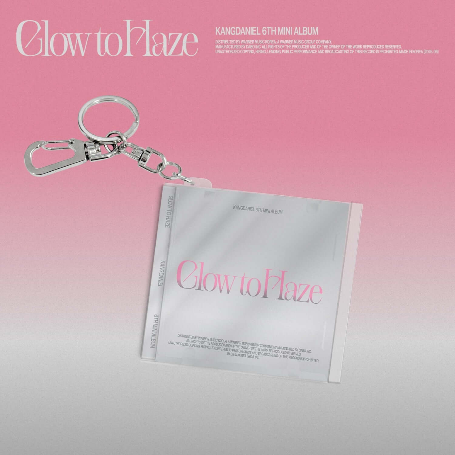 KANGDANIEL - [Glow to Haze] (MINI CD KEYRING Ver.) - Kpop Al | Kool Seoul - Buy Kpop Albums Online