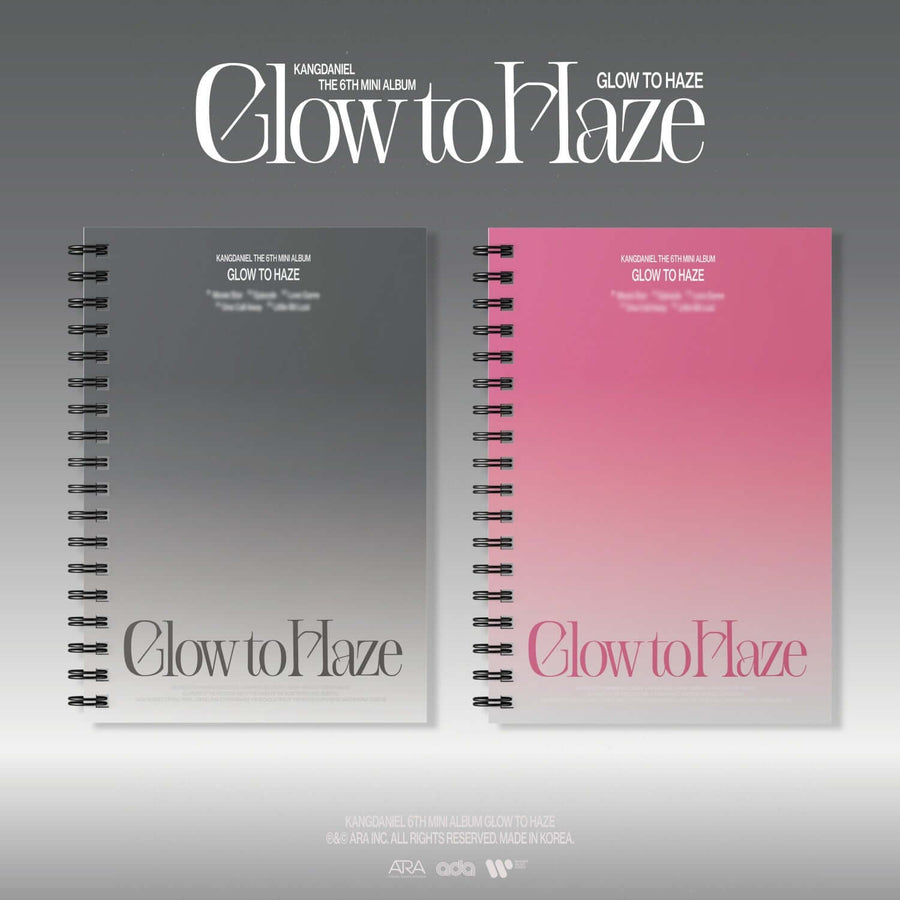 Kangdaniel - [Glow To Haze]（フォトブック版）Glow版、Haze版（ランダム） - Kpopアルバム