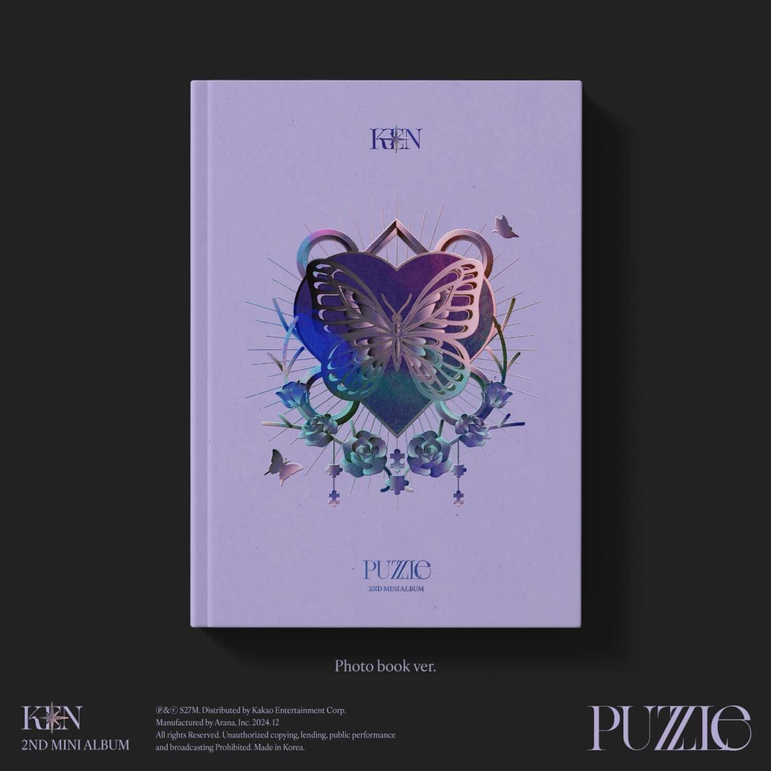 KEN - 2nd Album [PUZZLE] Photo book ver. - Kpop Album | Kool Seoul - Buy Kpop Albums Online