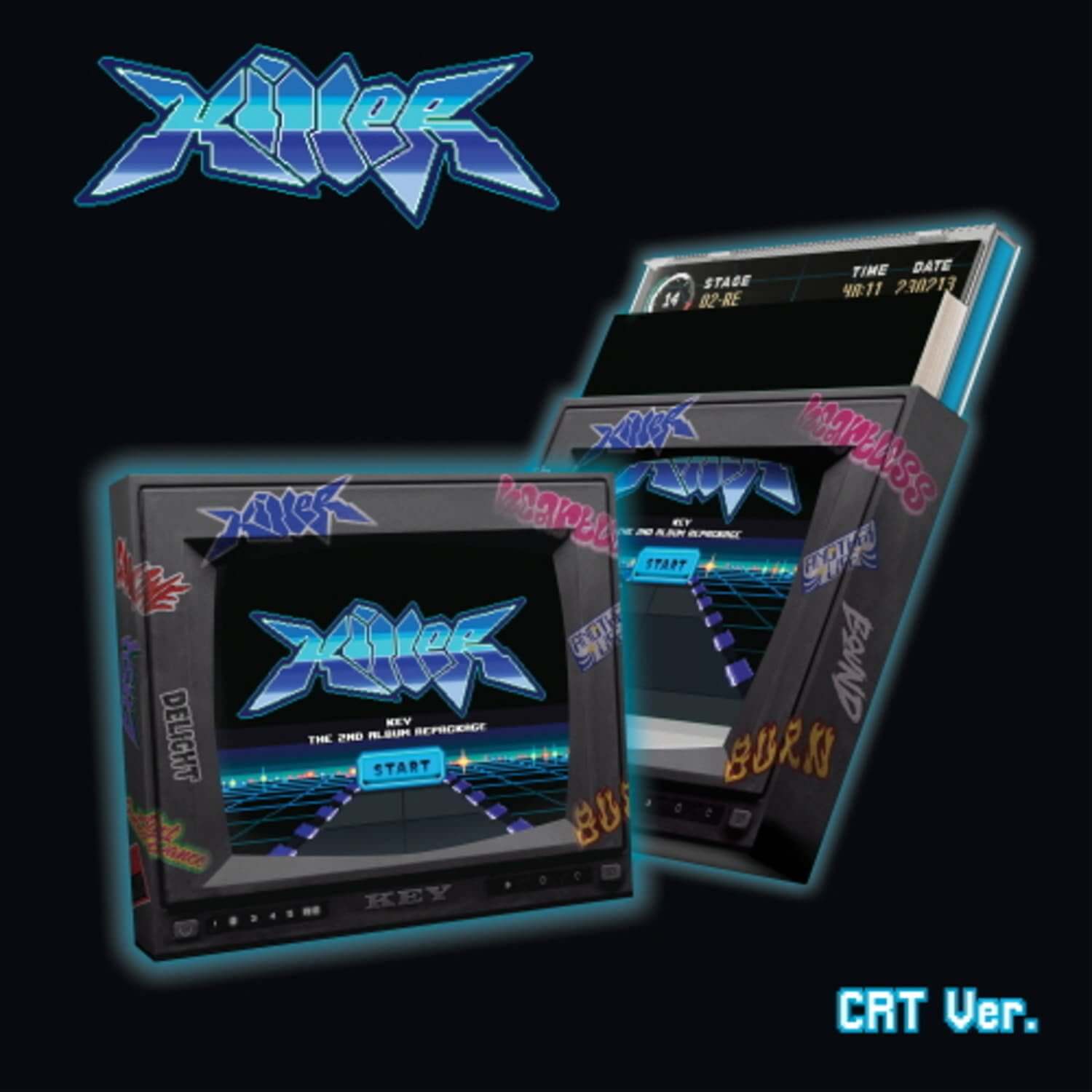 KEY - 2nd Album [Killer] (CRT Ver.) - Kpop Album | Kool Seoul - Buy Kpop Albums Online