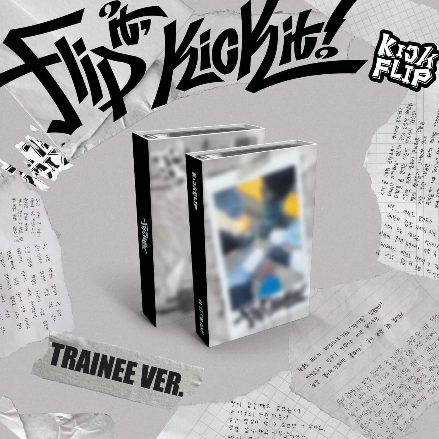 KICKFLIP - 1st Mini Album [Flip it, Kick it!] (Trainee ver.) | Kool Seoul - Buy Kpop Albums Online