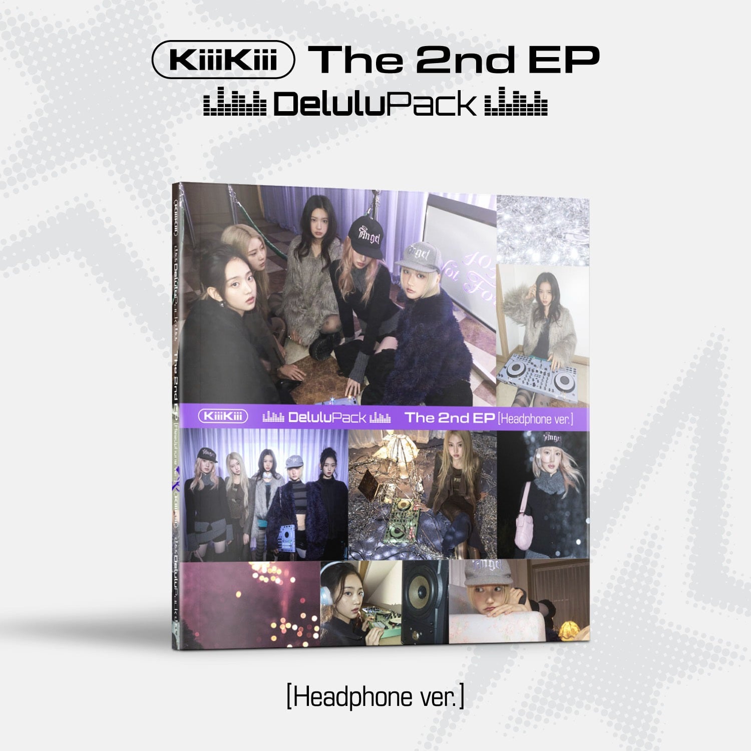 KIIIKIII - The 2nd EP [Delulu Pack] (Headphone. Version) - K | Kool Seoul - Buy Kpop Albums Online