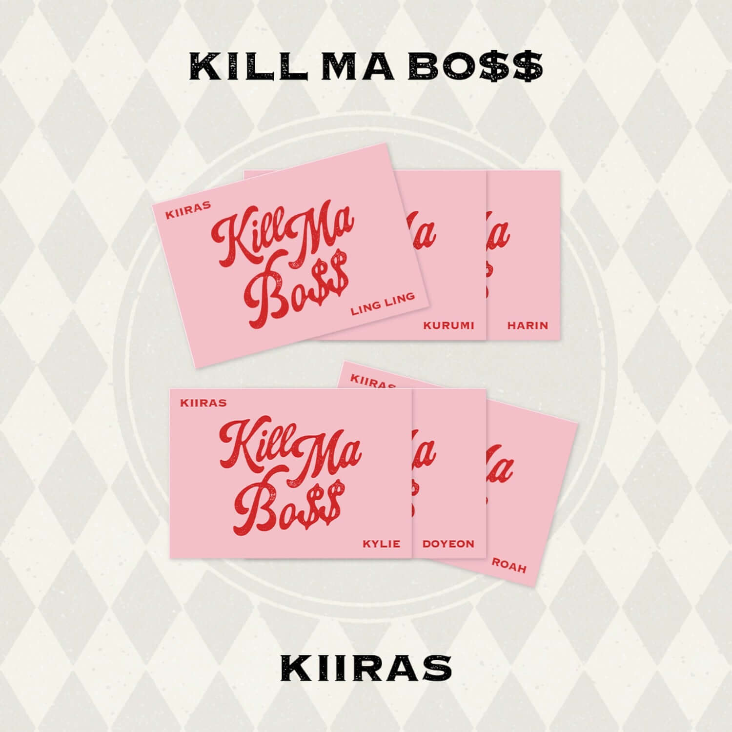 KIIRAS - 1st Album [KILL MA BO$$] (POCA) (Random 1 of 6) - K | Kool Seoul - Buy Kpop Albums Online