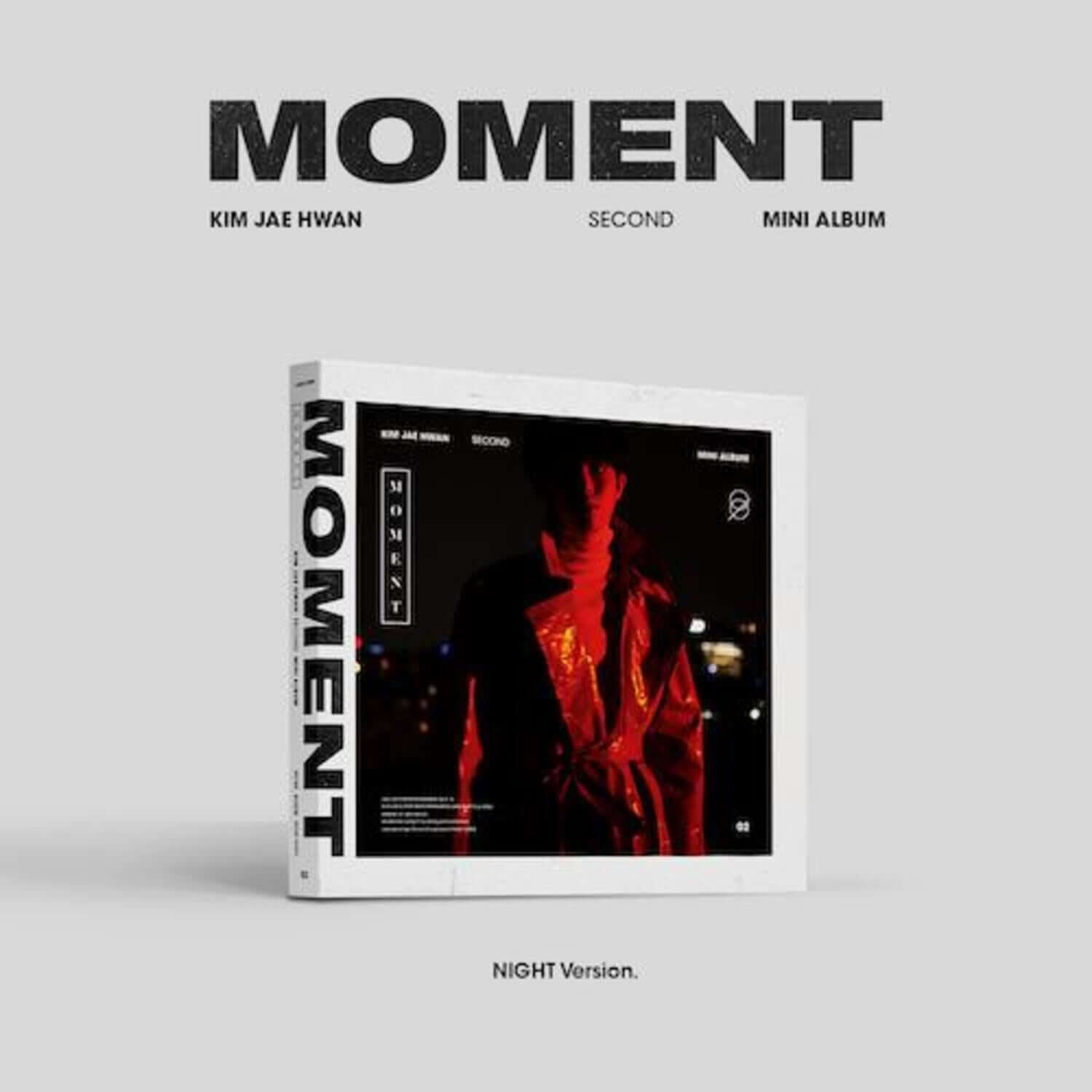 KIM JAEHWAN - 2nd Album [MOMENT] Night Ver. - Kpop Album | Kool Seoul - Buy Kpop Albums Online