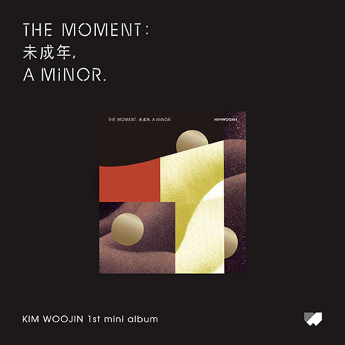 KIM WOOJIN - [The moment : 未成年, a minor.] (Version A) - Kpop | Kool Seoul - Buy Kpop Albums Online