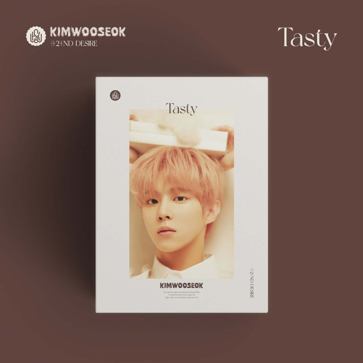 KIM WOOSEOK - 2ND DESIRE [TASTY] (cream Ver.) - Kpop Album | Kool Seoul - Buy Kpop Albums Online