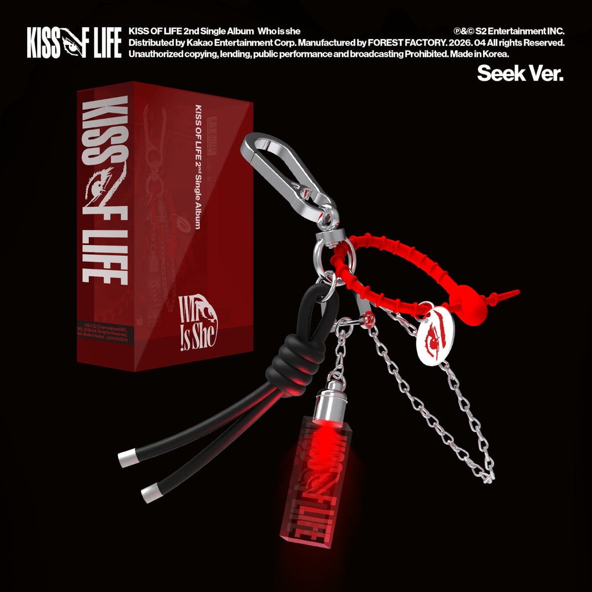 KISS OF LIFE - 2nd Single Album [Who is she] (Seek Ver.) (Li | Kool Seoul - Buy Kpop Albums Online