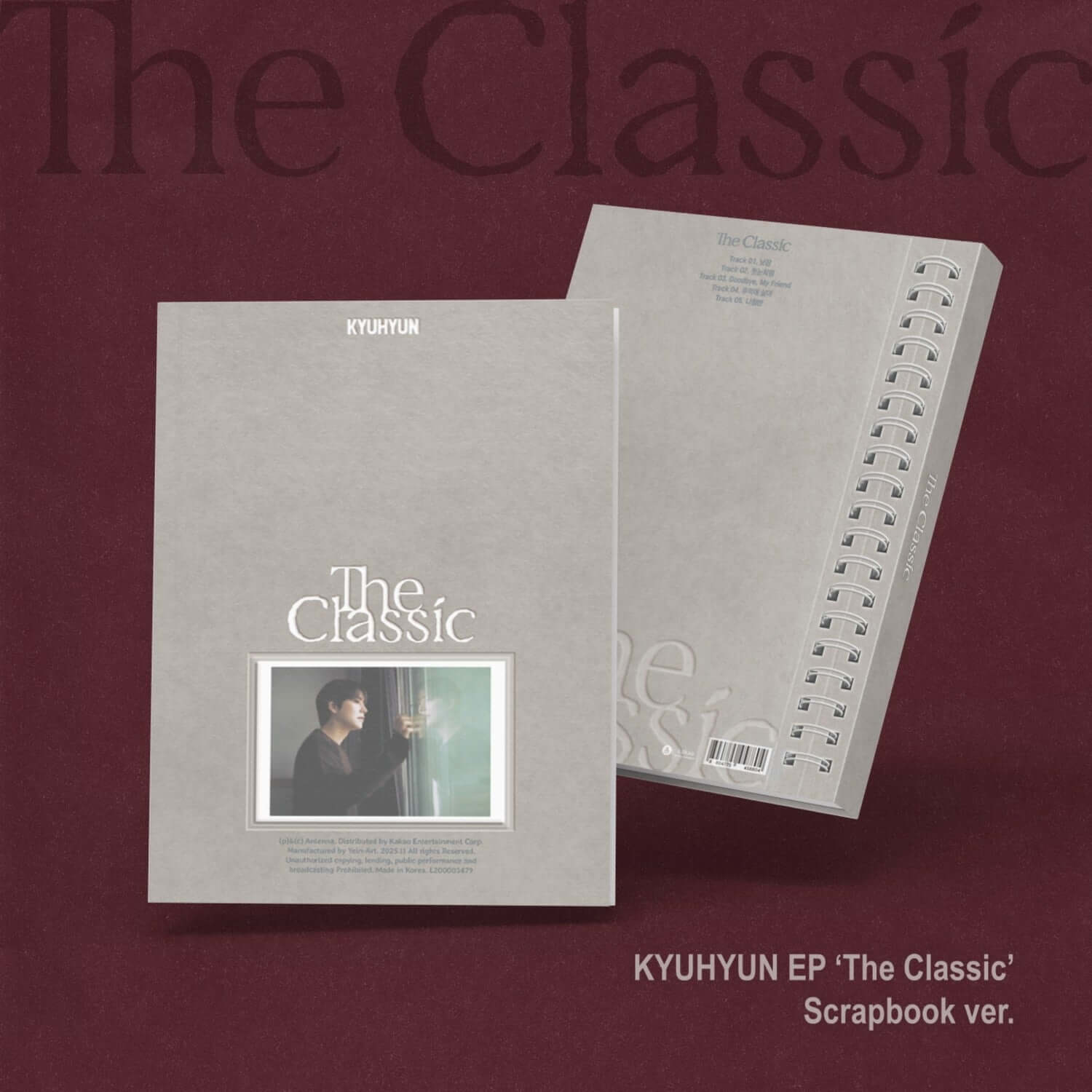 KYUHYUN - EP [The Classic] (Scrapbook ver.) - Kpop Album | Kool Seoul - Buy Kpop Albums Online