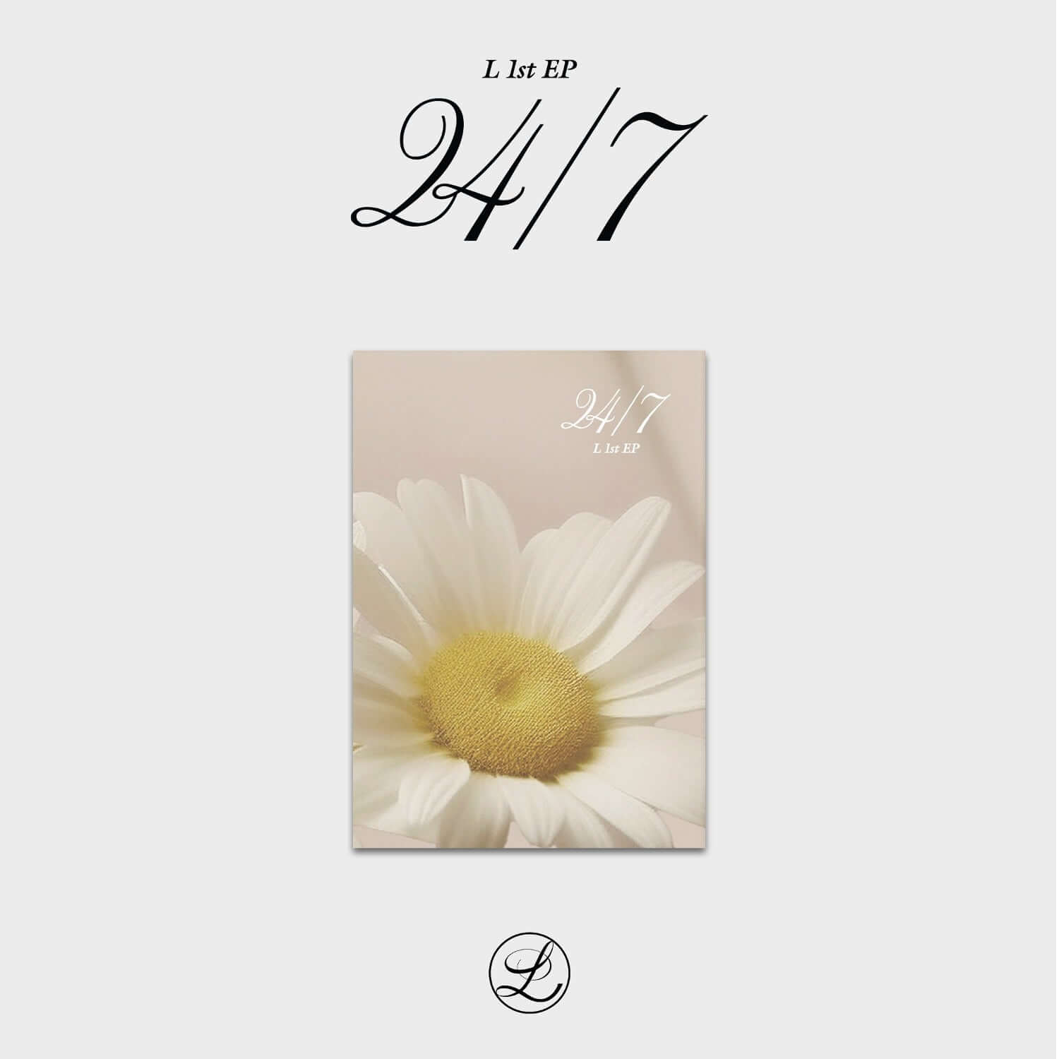 L - 1st EP [24/7] (Rising ver.) - Kpop Album | Kool Seoul - Buy Kpop Albums Online