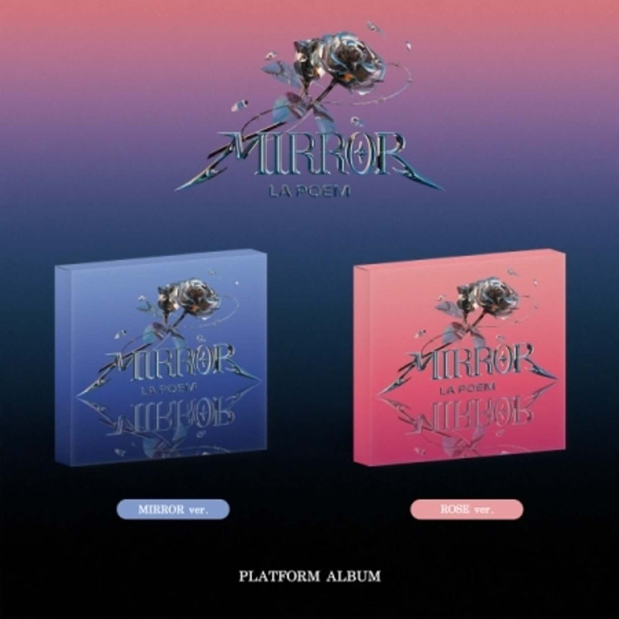 La Poem - [Mirror] (Mirror Ver. / Rose Ver.) (Platform Ver.) (2枚セット) - Kpopアルバム