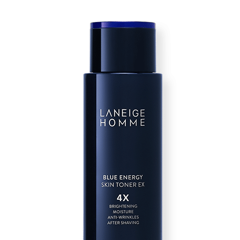 LANEIGE Homme Blue Energy Skin Toner EX 180ml by Gentleman Korea - men's brightening moisturizing toner for post-shave care