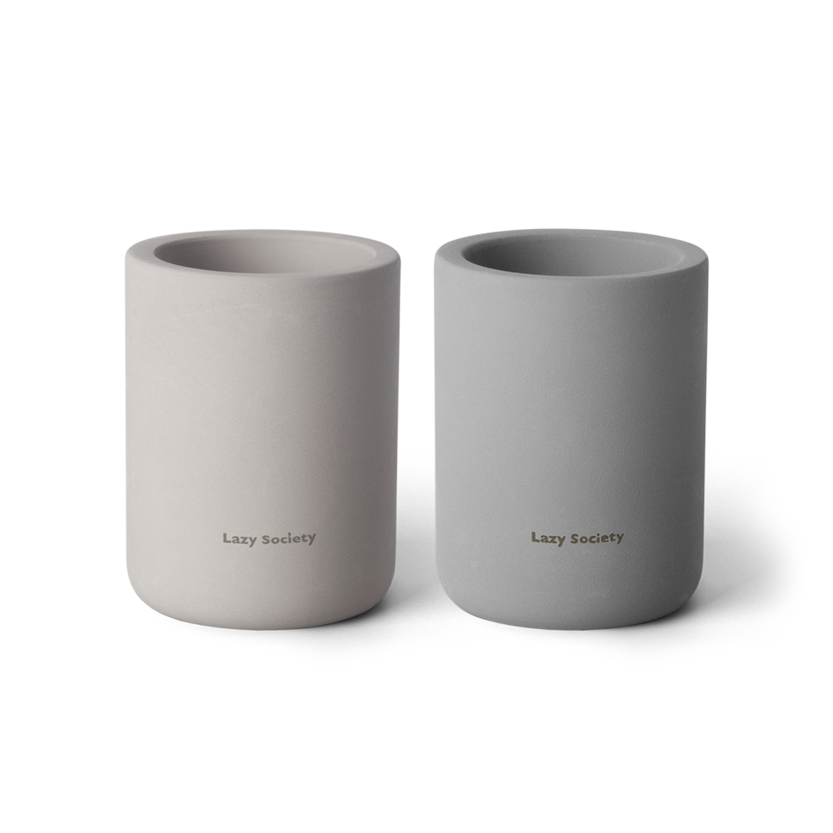 LAZY SOCIETY Diatomaceous Earth Holder 2.0 minimalist diatomaceous earth holders set by Gentleman Korea for men’s skincare organization