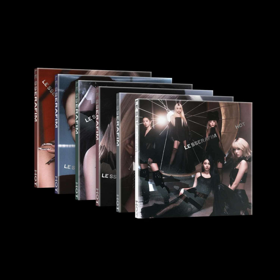 LE SSERAFIM - 5th Mini Album [HOT] (コンパクトVer.) (全6種中ランダム1種) - KPOPアルバム