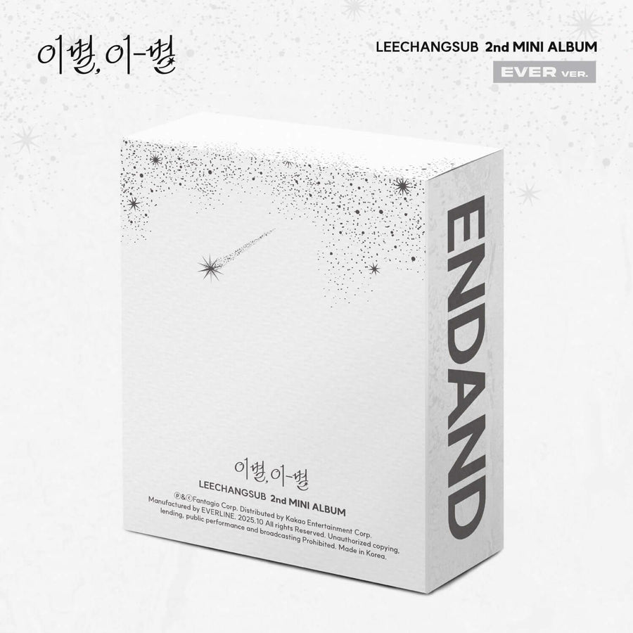 Lee Changsub - 2ndアルバム [, -] (Ever Ver.) - Kpopアルバム
