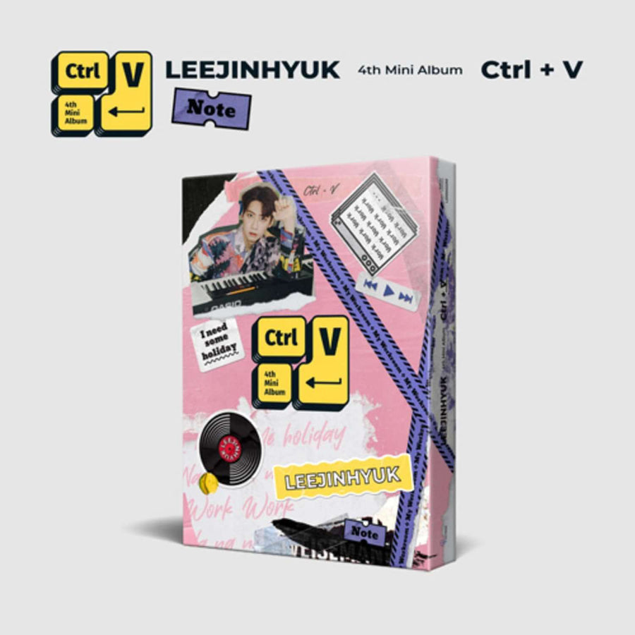 イ・ジニョク - 4th Mini Album [Ctrl+V] (Note Ver.) - Kpopアルバム
