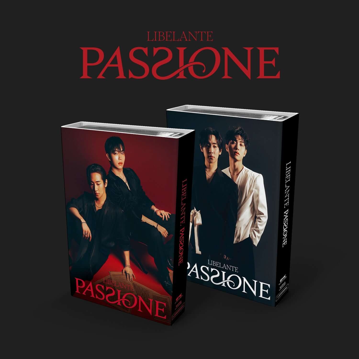 LIBELANTE - [PASSIONE] (NEMO) (BLACK VER.) - Kpop Album | Kool Seoul - Buy Kpop Albums Online
