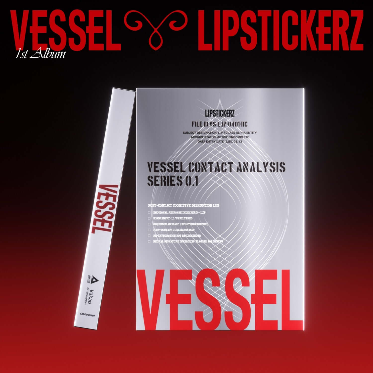 LIPSTICKERZ - 1st Album [VESSEL] (NEMO) - Kpop Album | Kool Seoul - Buy Kpop Albums Online
