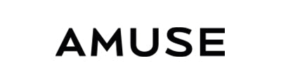 Amuse logo in black text on a white background