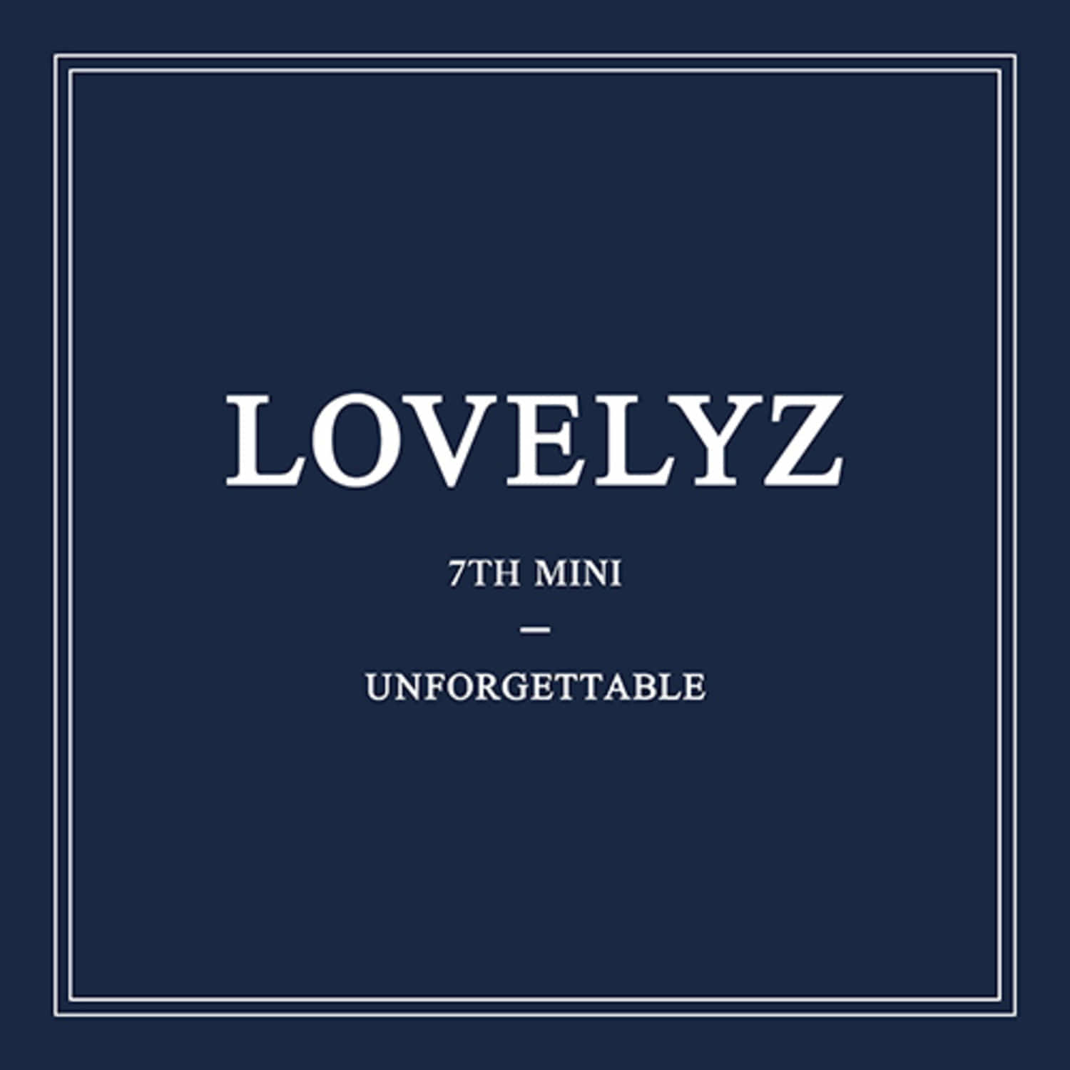 LOVELYZ - [UNFORGETTABLE] (A VER.) - Kpop Album | Kool Seoul - Buy Kpop Albums Online