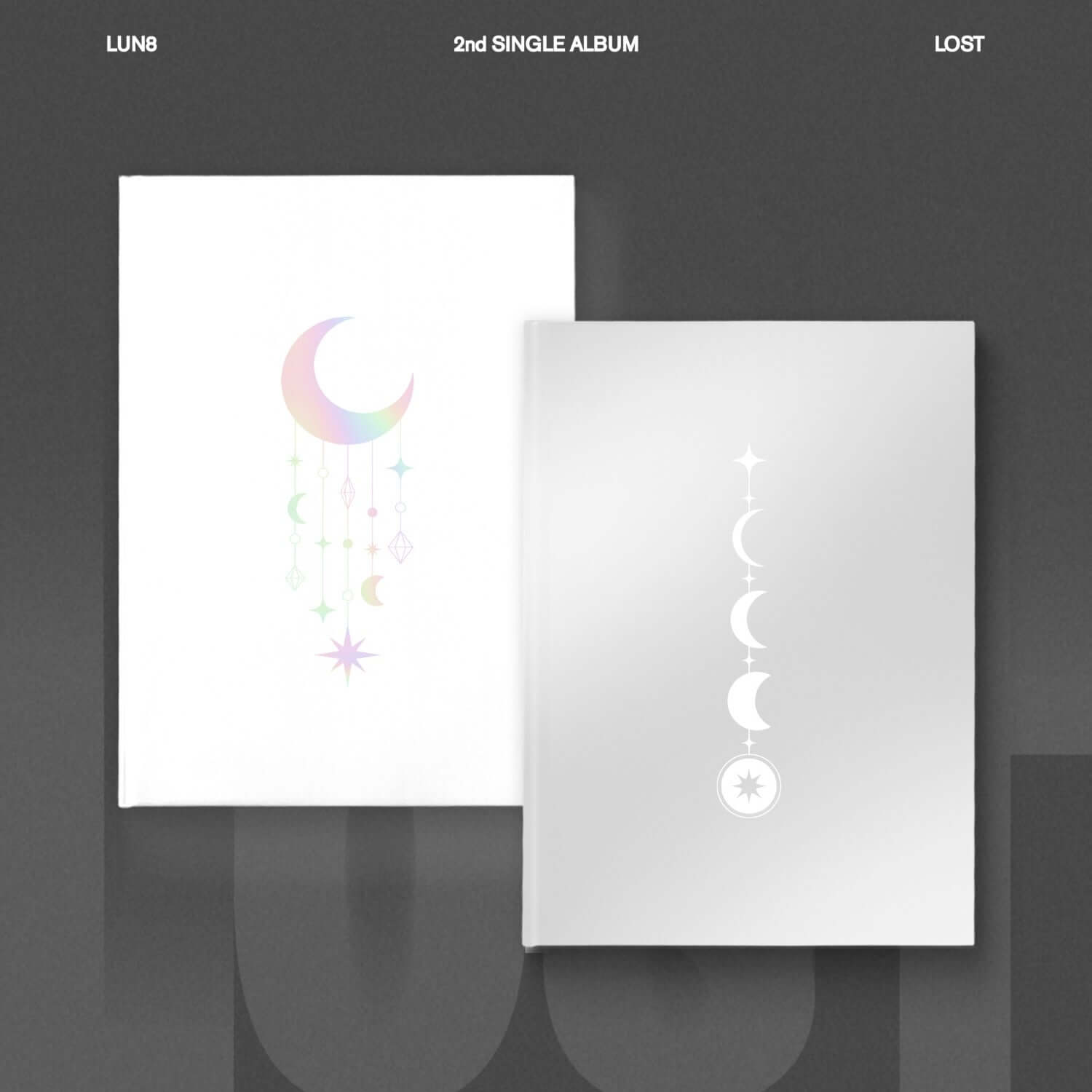 LUN8 - 2nd SINGLE ALBUM [LOST] (DAY Ver. / LIGHT Ver.) (META | Kool Seoul - Buy Kpop Albums Online