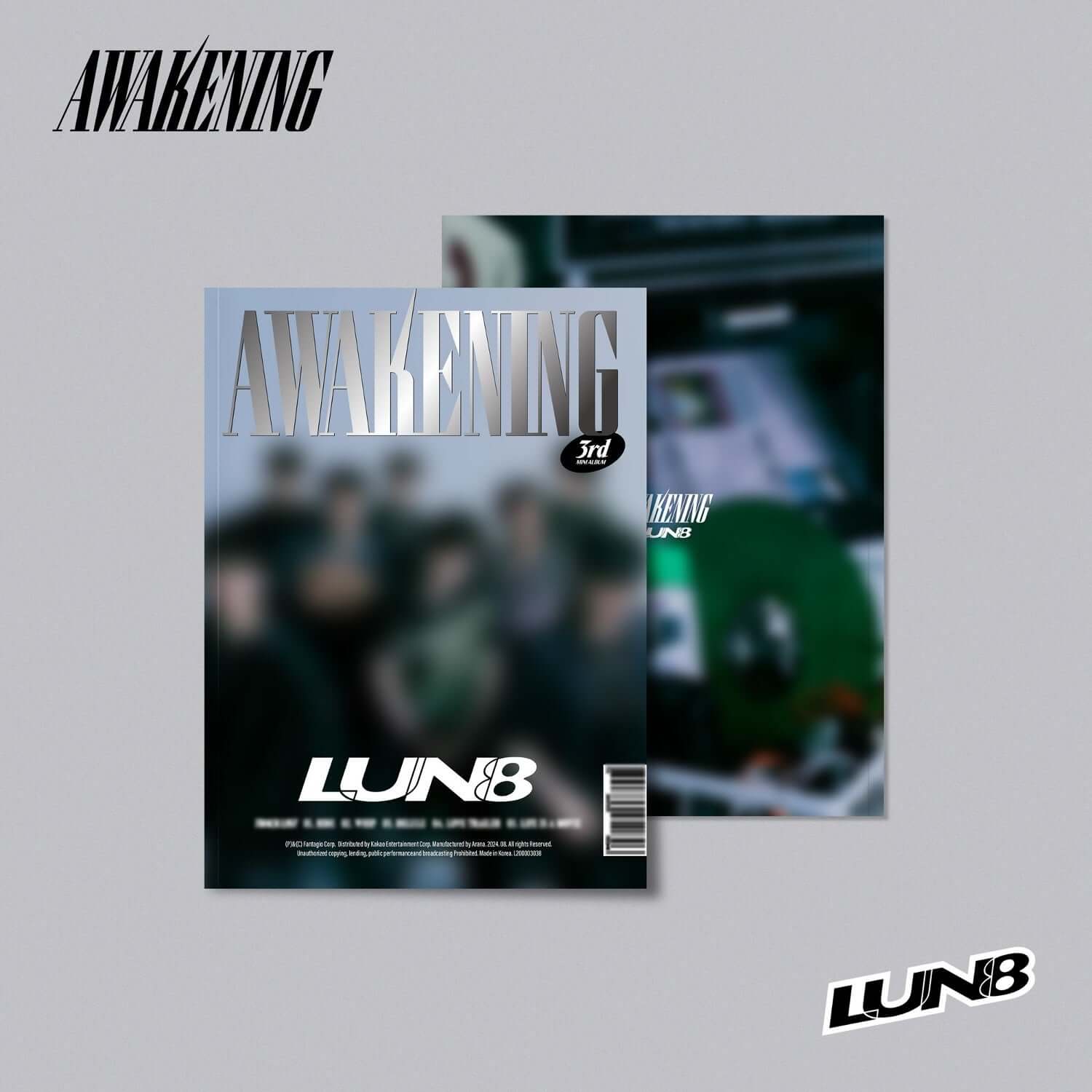 LUN8 - 3rd Mini Album [AWAKENING] (Hip ver.) - Kpop Album | Kool Seoul - Buy Kpop Albums Online