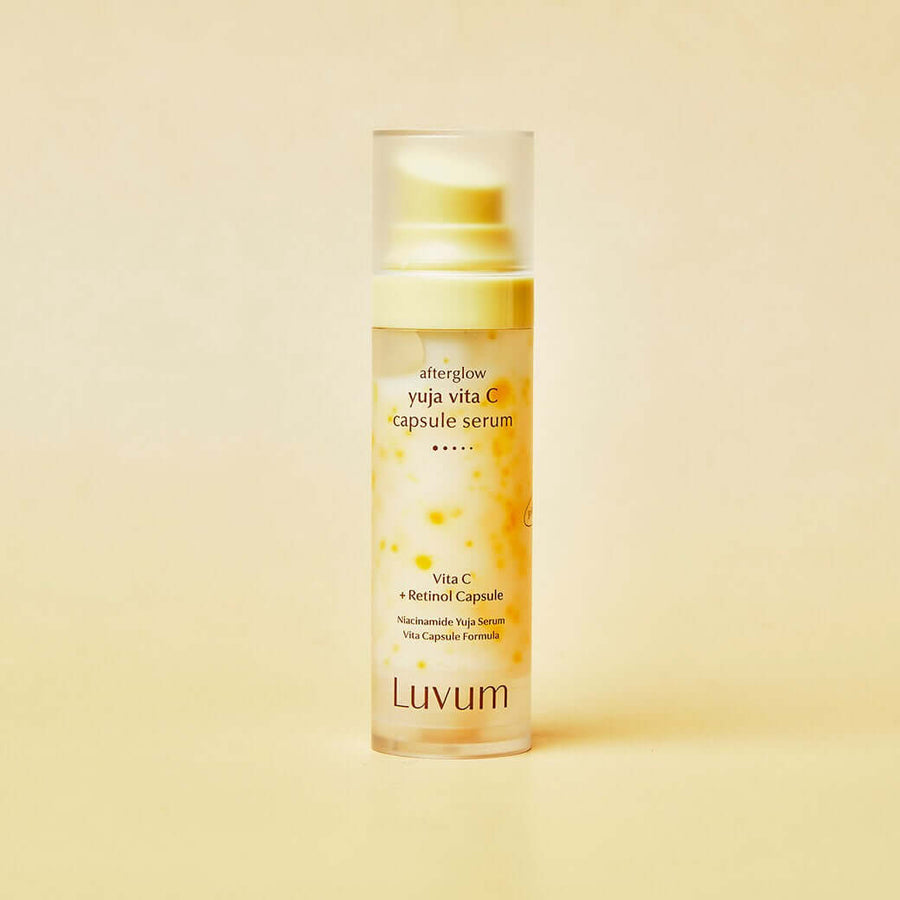 Luvum アフターグロウ ユジャ ビタ C カプセルセラム 30ml