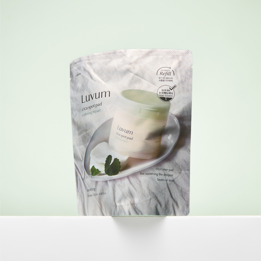 Luvum Calming Repair Cica Spot 60 Pads + Refill Set