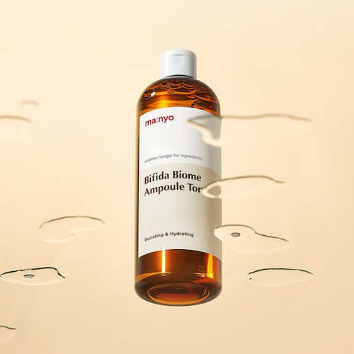 MANYO Bifida Biome Ampoule Toner 400ml bottle with hydrating formula