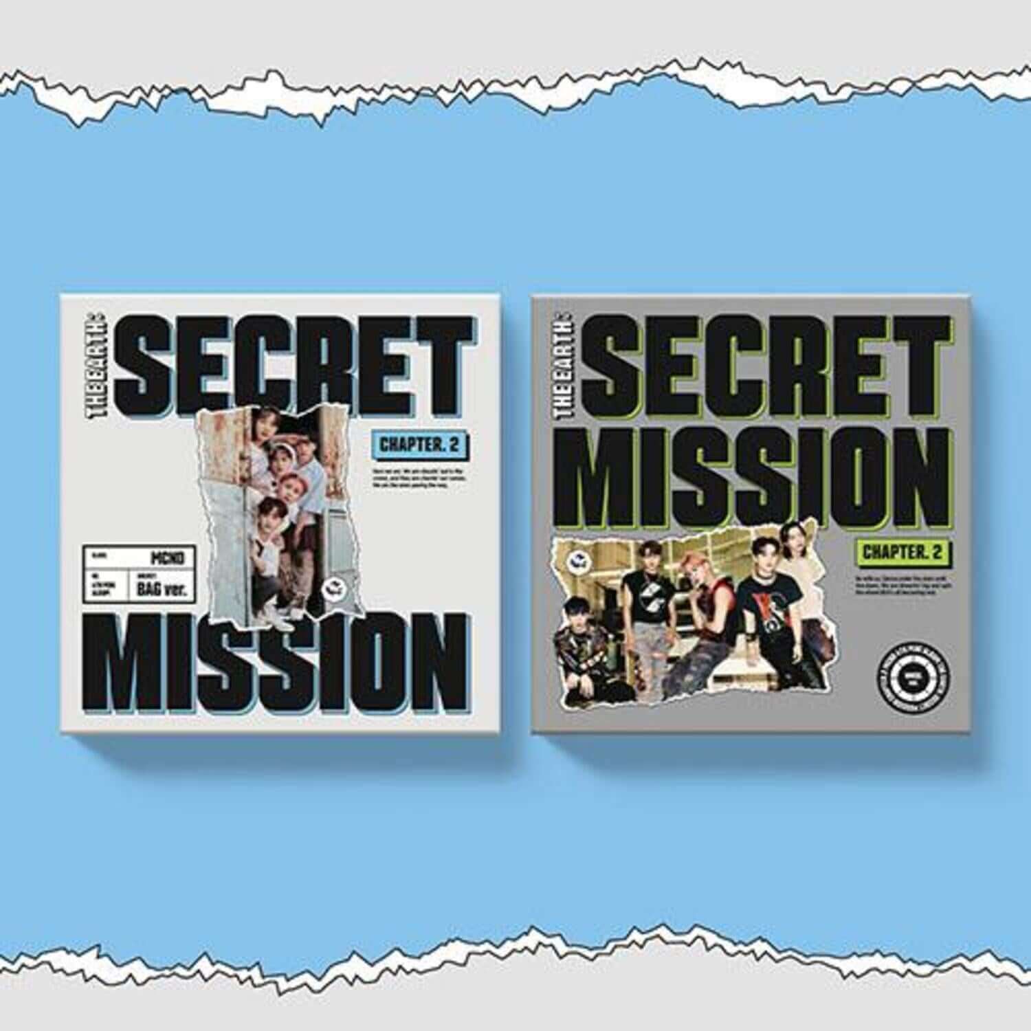 MCND - [THE EARTH : SECRET MISSION Chapter.2] (4TH )(Set of  | Kool Seoul - Buy Kpop Albums Online