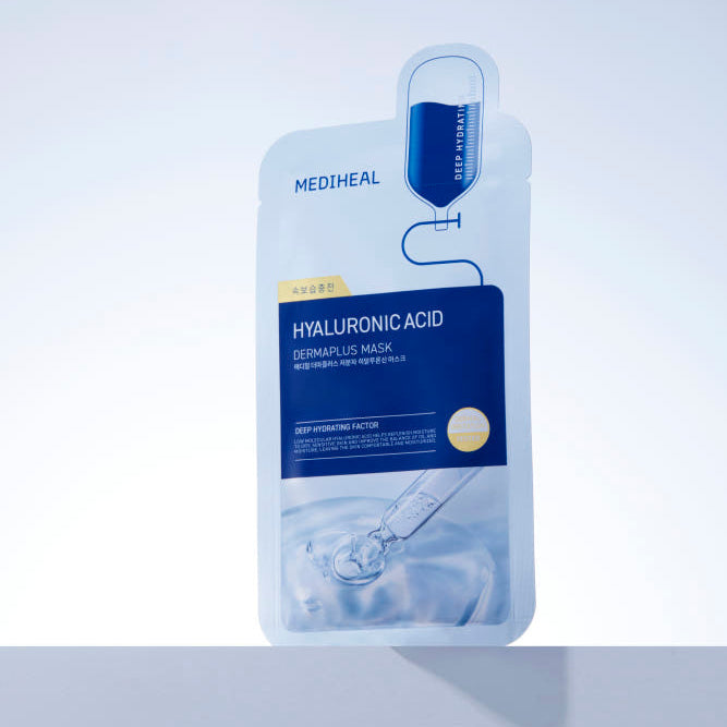 Mediheal ダーマプラス 低分子 ヒアルロン酸 マスク 10枚