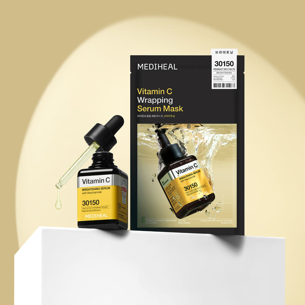 Mediheal Wrapping Serum Mask Vitamin C 10 Sheets