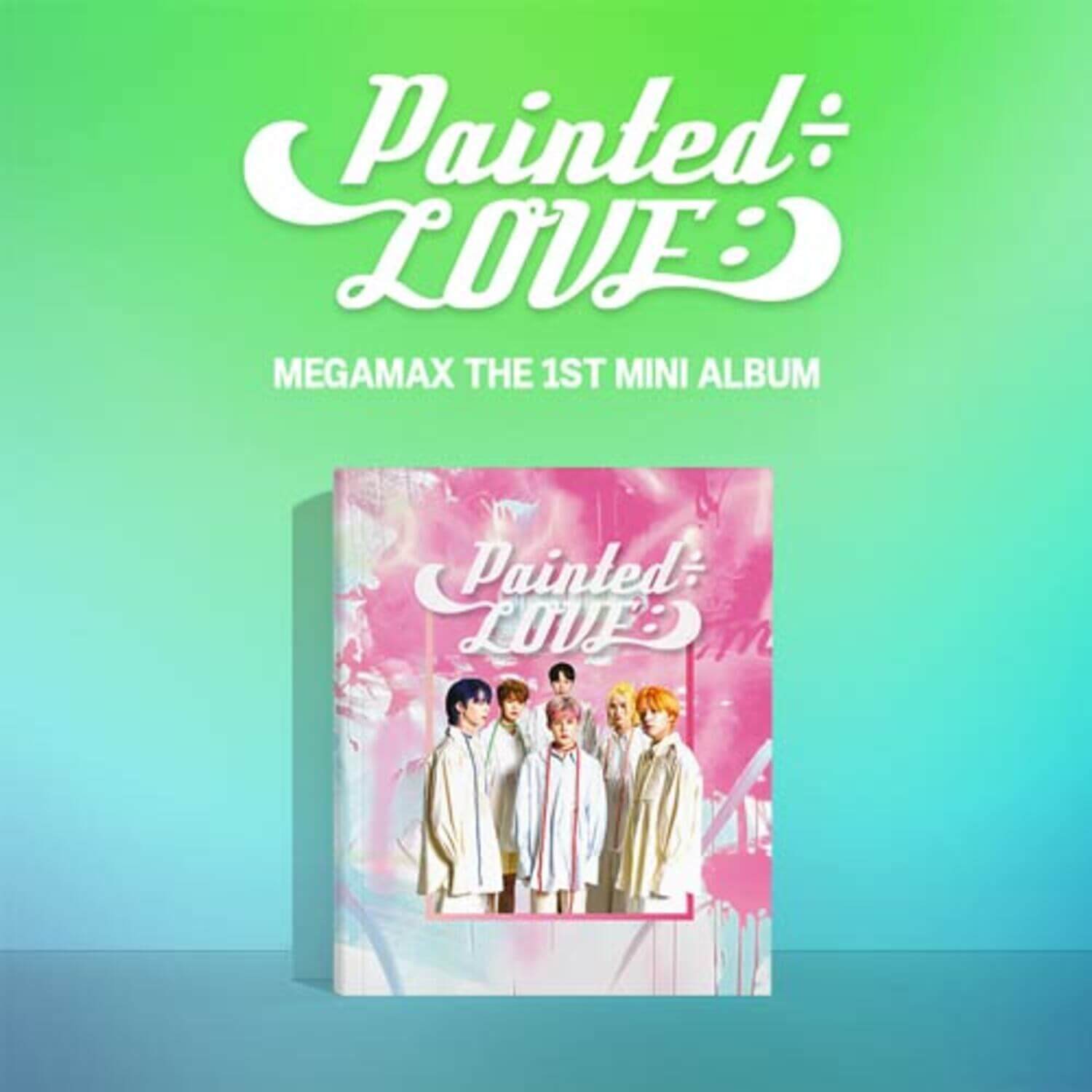 MEGAMAX - [Painted÷LOVE:)](PINK ver. ) - Kpop Album | Kool Seoul - Buy Kpop Albums Online