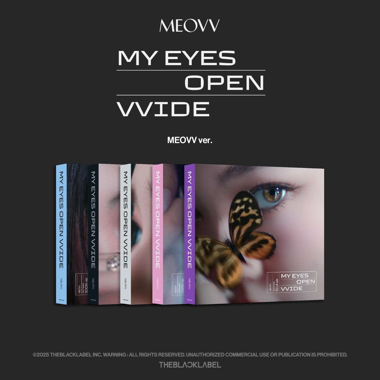 MEOVV - 1st EP ALBUM [MY EYES OPEN VVIDE] (MEOVV ver.) (Rand | Kool Seoul - Buy Kpop Albums Online