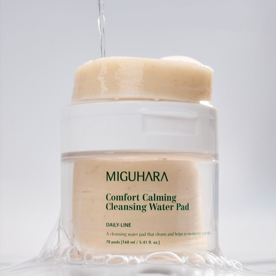 Miguhara Comfort Calming Cleansing Water Pads 70 Sheets
