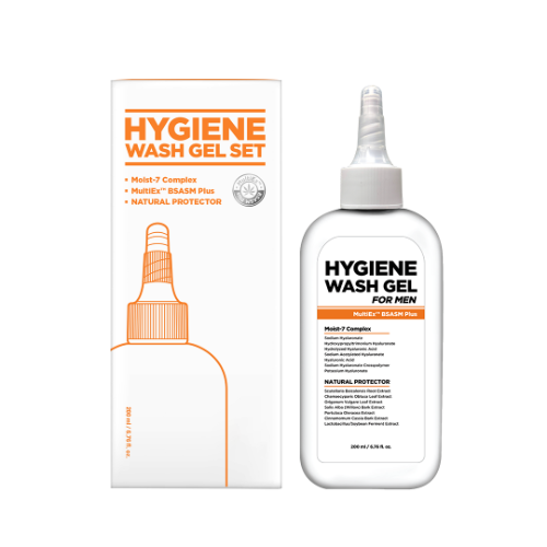 MIP Hygiene Wash Gel Men's Cleanser Set 2 Pieces - Gentleman Korea Korean men's skincare cleanser set