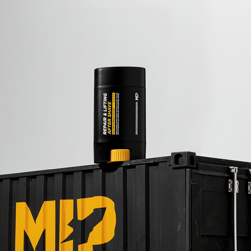 MIP Repair & Lifting Trouble Soothing Aftershave 65g by Gentleman Korea – Korean men’s aftershave for repair and lifting, sleek black travel stick