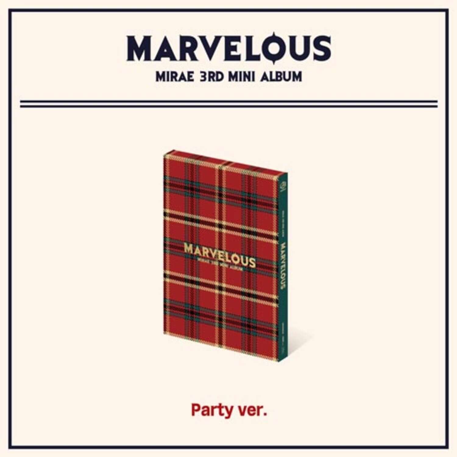 MIRAE - 3rd Mini Album [Marvelous] (Party ver.) - Kpop Album | Kool Seoul - Buy Kpop Albums Online