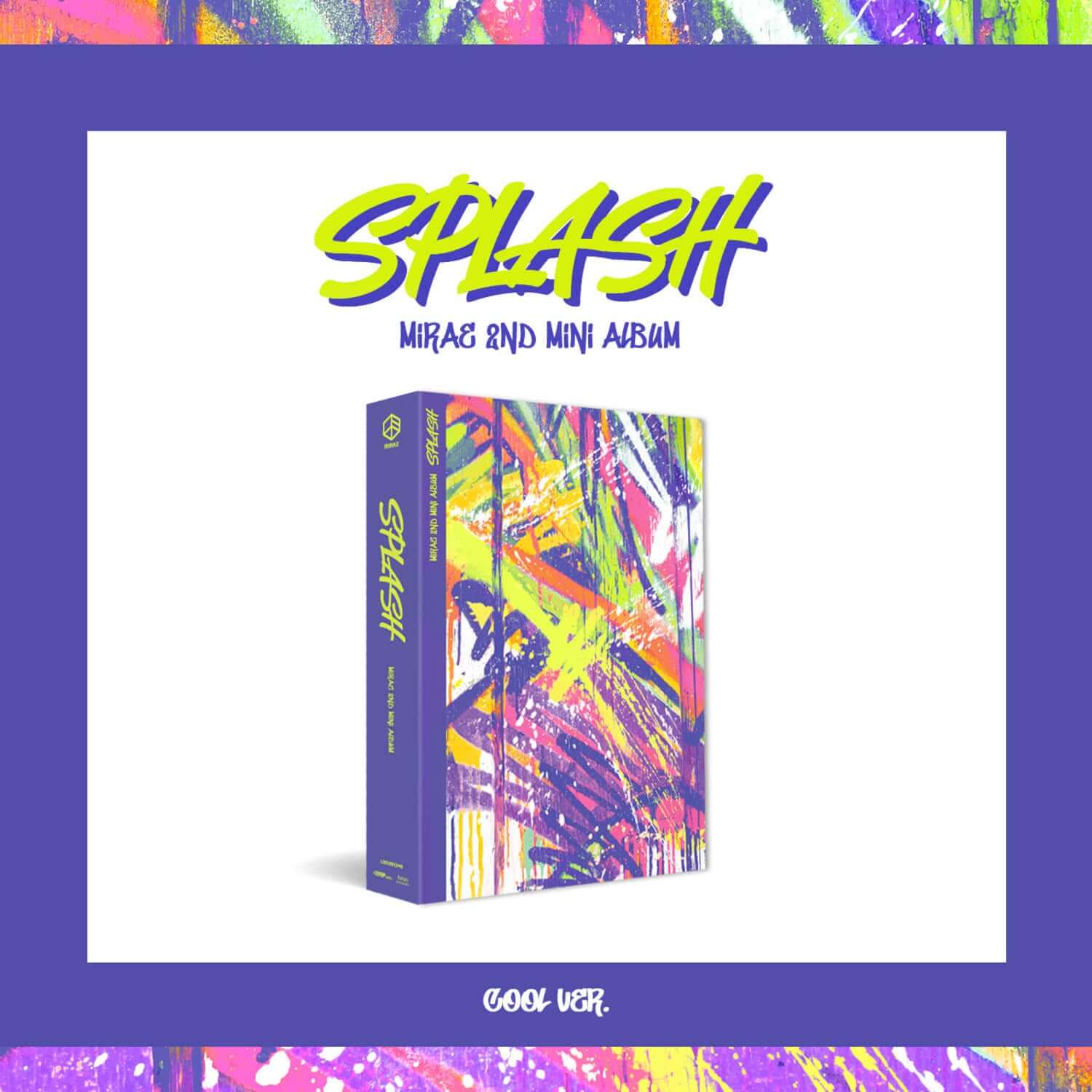 MIRAE - [Splash R11; MIRAE 2nd Mini Album (Cool ver.)] - Kpo | Kool Seoul - Buy Kpop Albums Online
