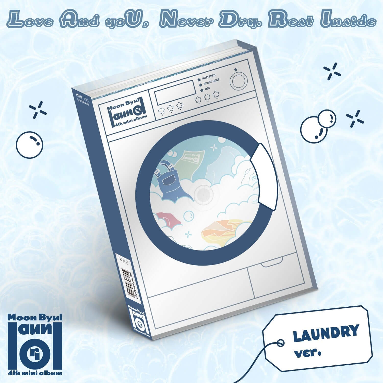 MOONBYUL - 4TH MINI ALBUM [laundri] (LAUNDRY ver.) - Kpop Al | Kool Seoul - Buy Kpop Albums Online