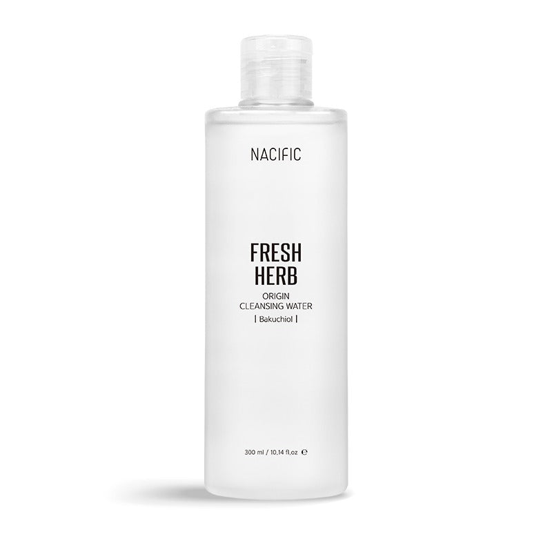 NACIFIC Fresh Herb Origin Cleansing Water 300ml bottle on white background