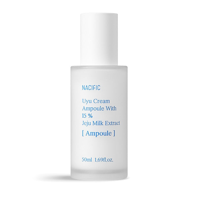 NACIFIC Uyu Cream Ampoule 50ml with Jeju milk extract for skincare