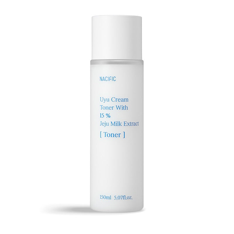 NACIFIC Uyu Cream Toner 150ml bottle with Jeju milk extract
