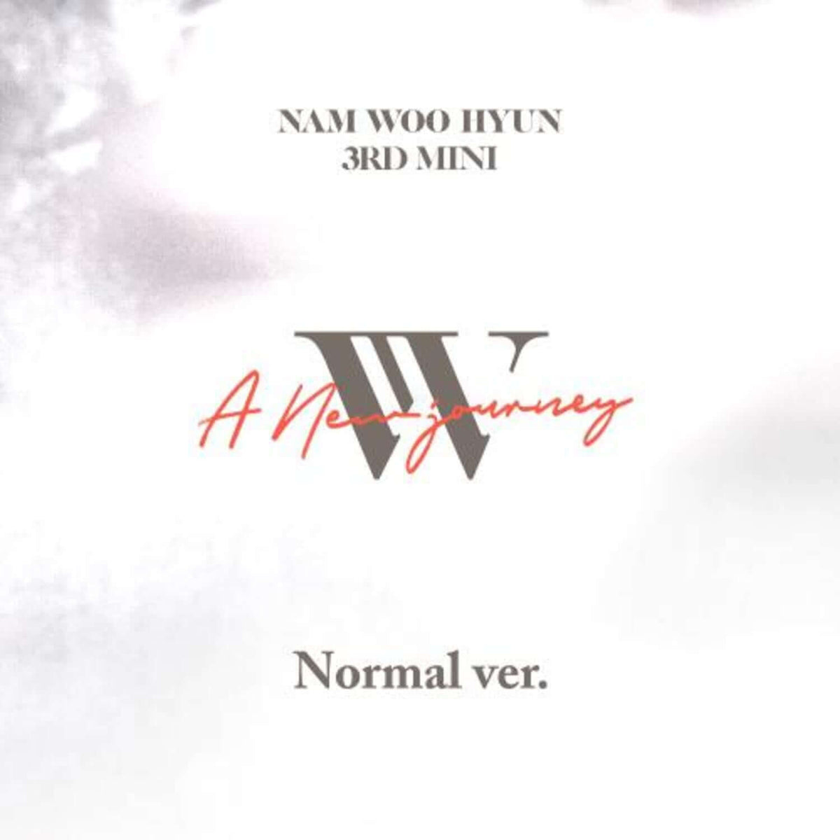 NAM WOOHYUN - 3rd Album [ A NEW JOURNEY - Standard (NORMAL V | Kool Seoul - Buy Kpop Albums Online
