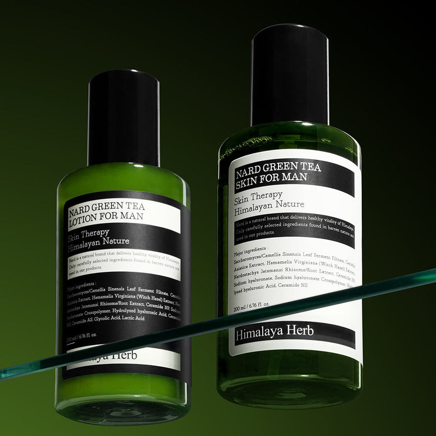 Nard Green Tea Skin Lotion 2 Pieces Set For Men 200ml