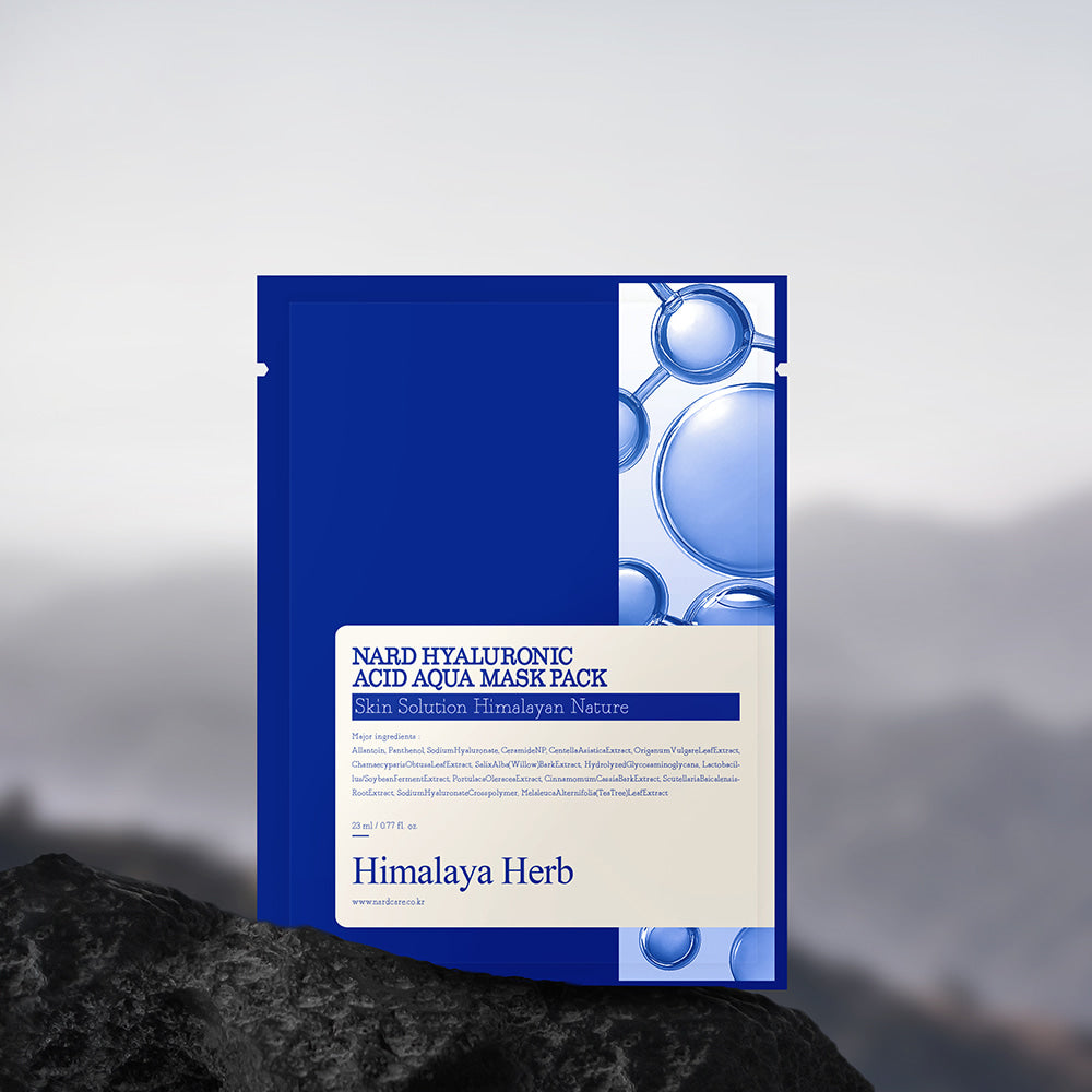 Nard Low Molecular Hyaluronic Acid Moisture Replenishing Mask Pack 23ml 30 Sheets